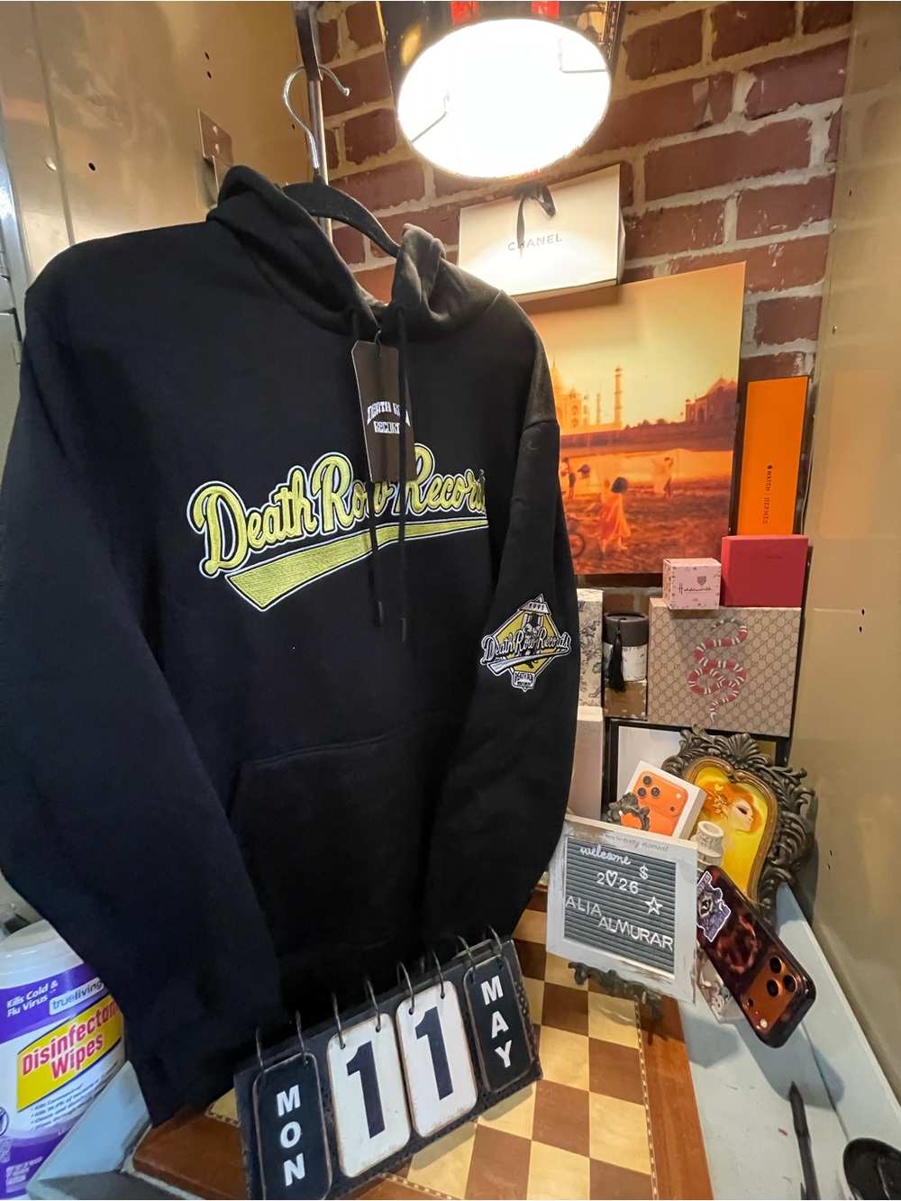 Death Row Records pullover hoodie sweatshirt
